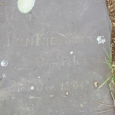 SIEBERT Ivan Fred 1904-1904