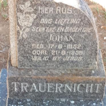 TRAUERNICHT Johan 1952-1958