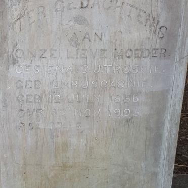 TROSKIE Gesiena C.J. nee LABUSCAGNIE 1856-1905