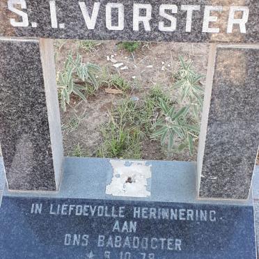VORSTER S.I. 1979-1979