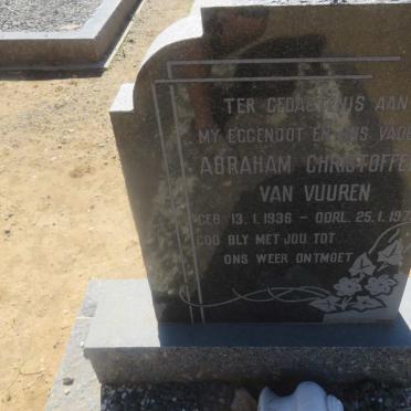 VUUREN Abraham Christoffel, van 1936-1970