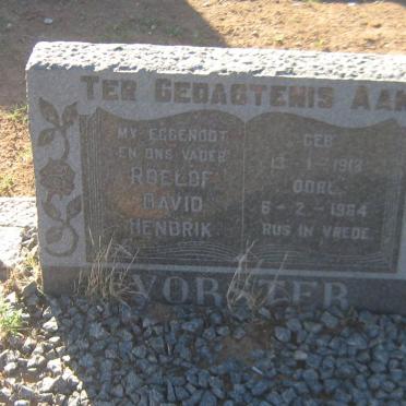 VORSTER Roelof David Hendrik 1918-1964