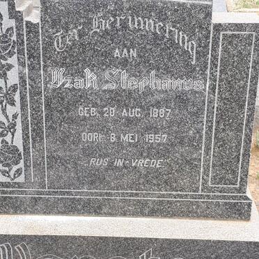 VORSTER Izak Stephanus 18?7-1957