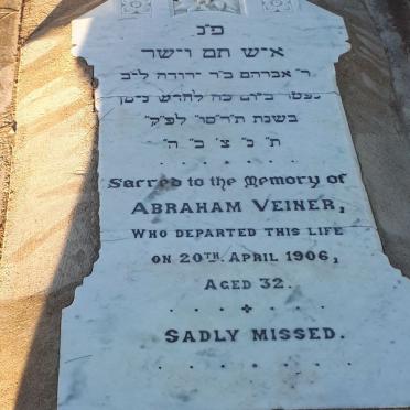 VEINER Abraham -1906