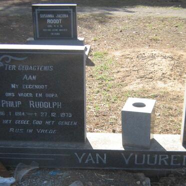 VUUREN Philip Rudolph, van 1914-1979