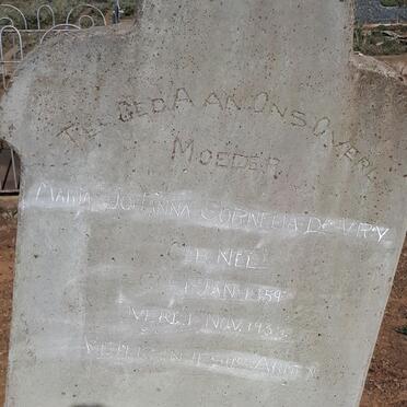 VRY Maria Johanna Cornelia, de nee NEL 1859-1933