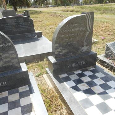 VORSTER Susanna Hester nee MAGUIRE 1884-1962