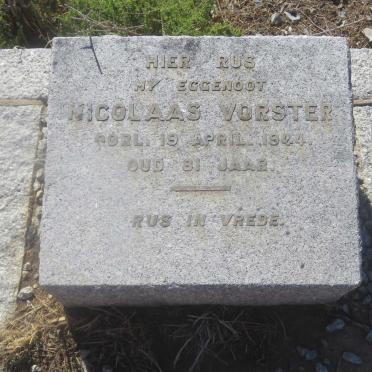 VORSTER Nicolaas -1944