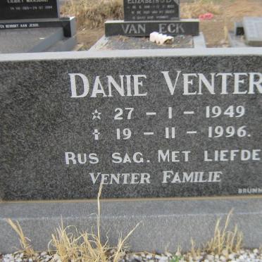 VENTER Danie  1949-1996
