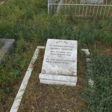 VENTER Henry 1875-1935