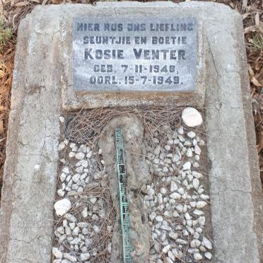 VENTER Kosie 1948-1949
