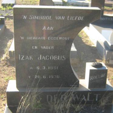 WALT Izak Jacobus, van der 1951-1976