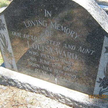 WARD Louisa 1885-1961