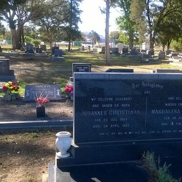 WALT Johannes Christiaan, van der 1904-1983 &amp; Magdalena Johanna 1911-1991