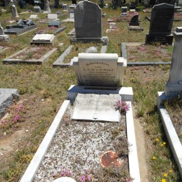 WALT L.C.H., v.d. nee VENTER 1879-1937 