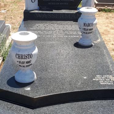 WASSERMAN Christo 1987-2006 :: WASSERMAN Marco 1989-2006