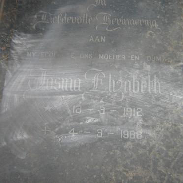 WHITEHEAD Golden Wessel 1906-2001 &amp; Josina Elizabeth 1912-1988