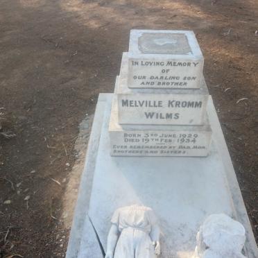 WILMS Melville Kromm 1929-1934