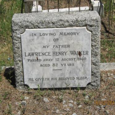 WALKER Lawrence Henry -1940