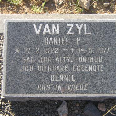 ZYL Daniel P., van 1922-1977