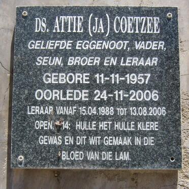 COETZEE J.A. 1957-2006