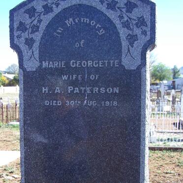 PATERSON Marie Georgette -1918