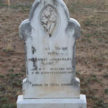 SMIT Hermanus Gerhardus 1870-1900