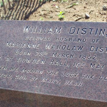 DISTIN William 1852-1902