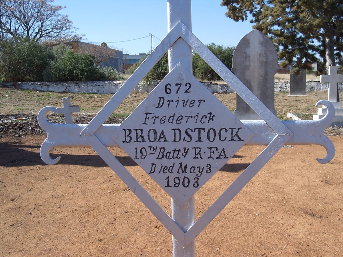 BROADSTOCK Frederick -1903