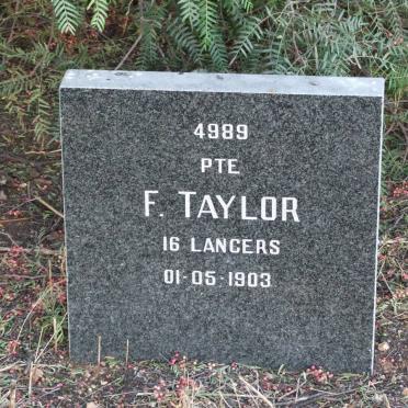 TAYLOR F. -1903