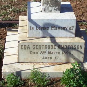 ANDERSON Eda Gertrude -1896