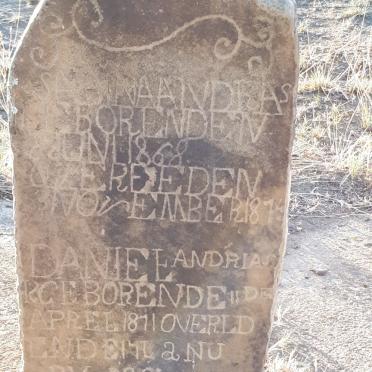? S? Andrias 1868 - 1874? :: ? Daniel Andrias 1871-1886