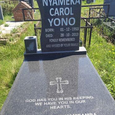 YONO Nyameka Carol 1953-2013