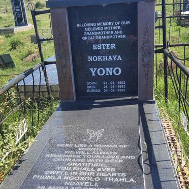 YONO Ester Nokhaya 1902-1993