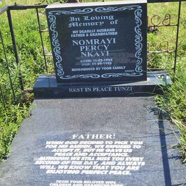 NKAYI Nomrayi Percy 1924-1985