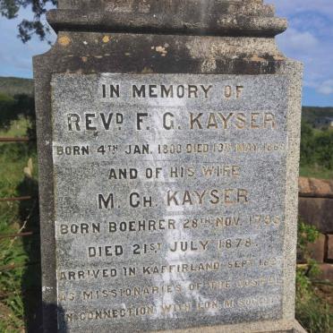 KAYSER F.G. 1800-1869 &amp; M. Ch. BOEHRER 1795-1878 _2