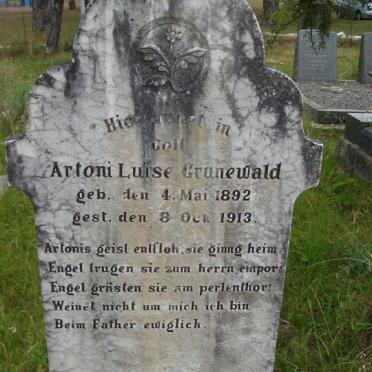 GRUNEWALD Artoni Luise 1892-1913
