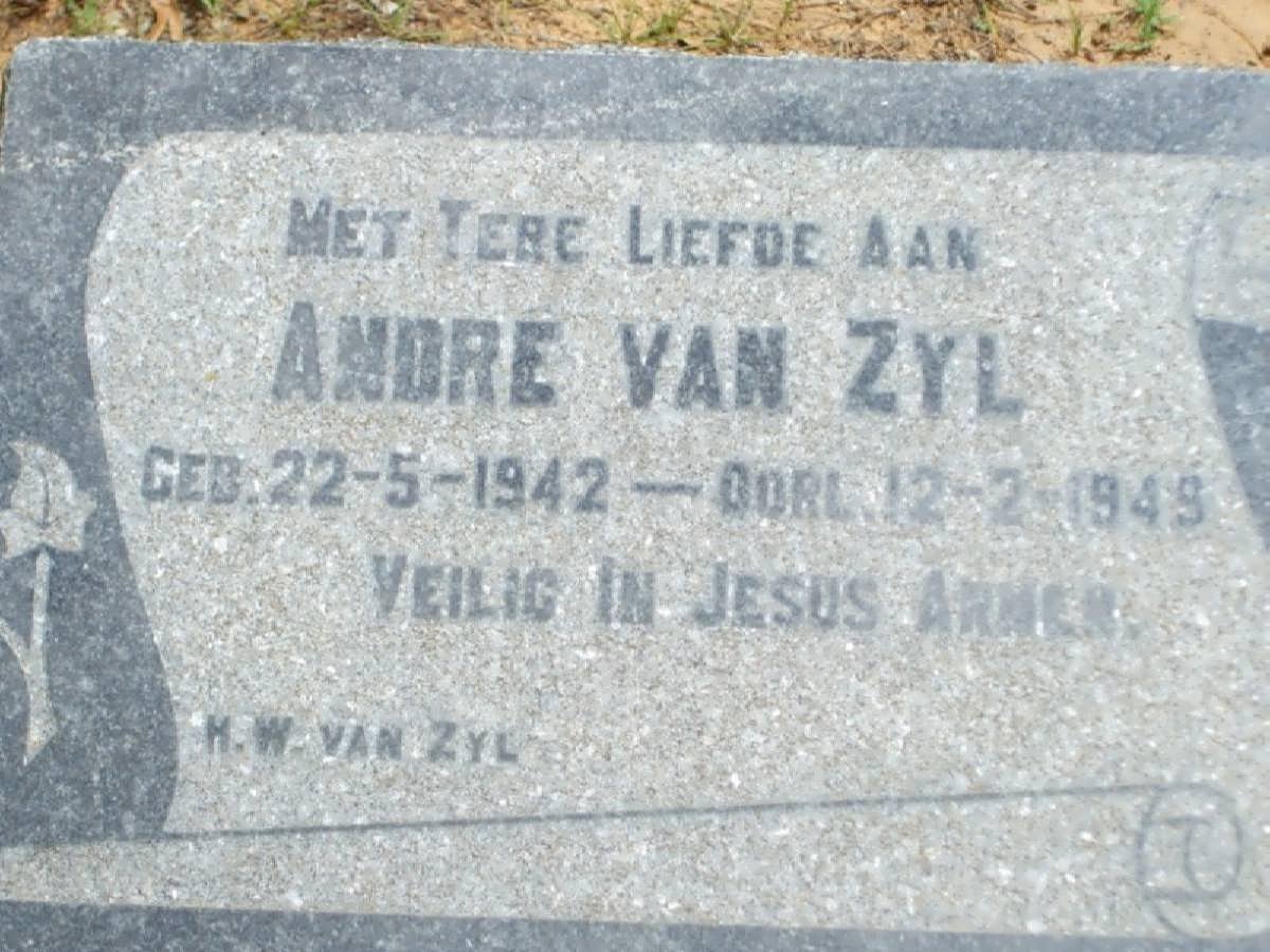 ZYL Andre, van 1942-1949