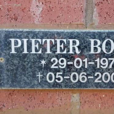 BOTHA Pieter 1970-2005
