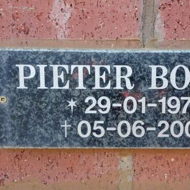 BOTHA Pieter 1970-2005