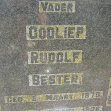 BESTER Godliep Rudolf 1870-1936
