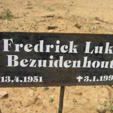 BEZUIDENHOUT Fredrick Luke 1951-1998