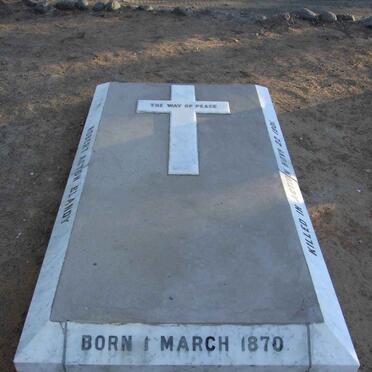 BLANDY Robert Acton 1870-1901