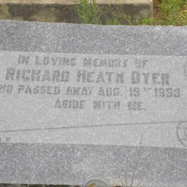 DYER Richard Heath -1953