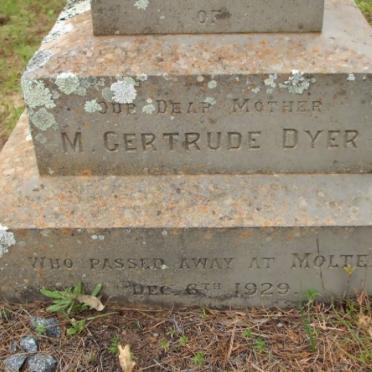 DYER M.Gertrude -1929