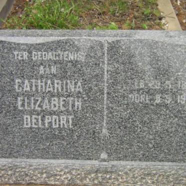 DELPORT Catharina Elizabeth 1874-1926