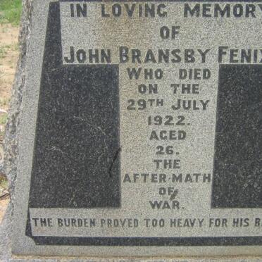 FENIX John Bransby -1922