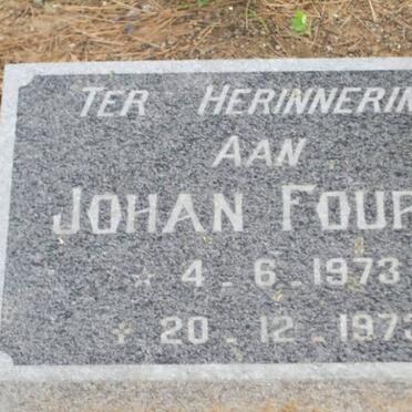 FOURIE Johan 1973-1973