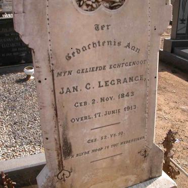 LEGRANGE Jan C. 1843-1913