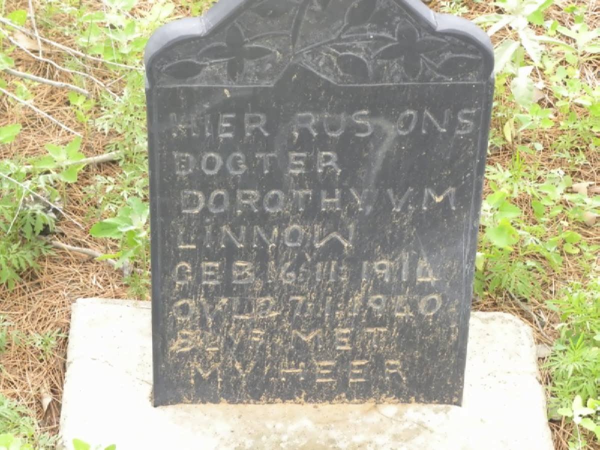 LINNOW Dorothy V.M. 1914-1940